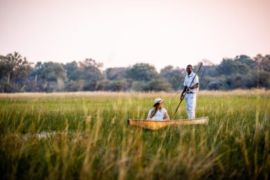 Mokoro Excursion, Okavango Delta, Botswana